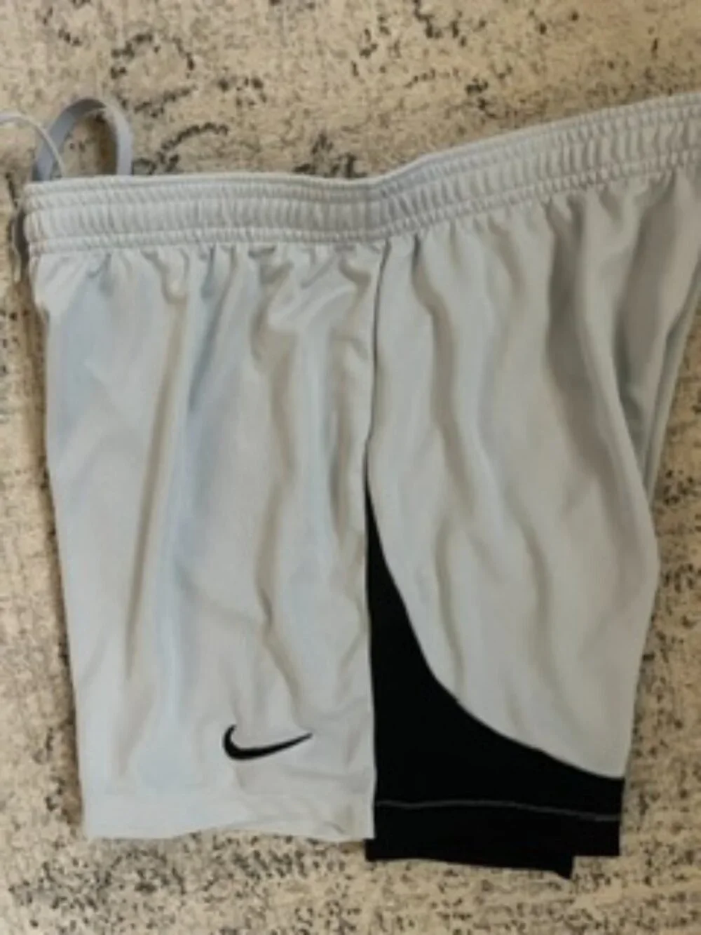 🧡3/$15 NIKE Dri-Fit Slim Fit SURF Gray Shorts S